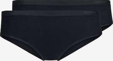 Slip Skiny en noir : devant