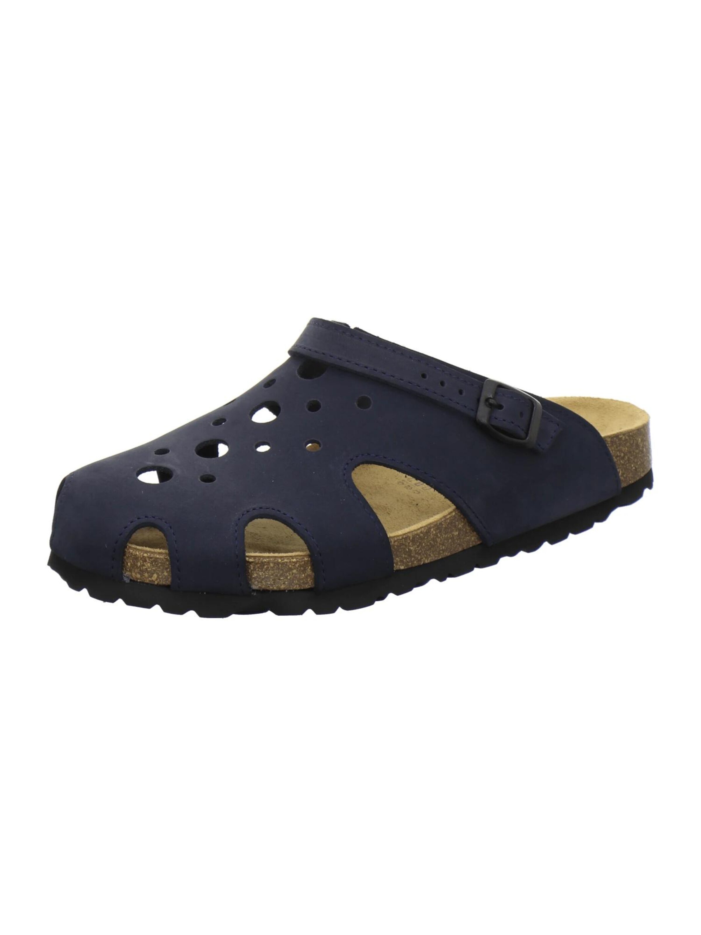 Sabots 'Clogs Damen Arbeitsschuh navy' AFS-Schuhe en bleu : devant