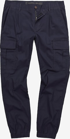 JP1880 Cargobroek in Blauw: voorkant