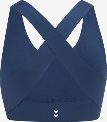 Bustier Soutien-gorge de sport Hummel en bleu