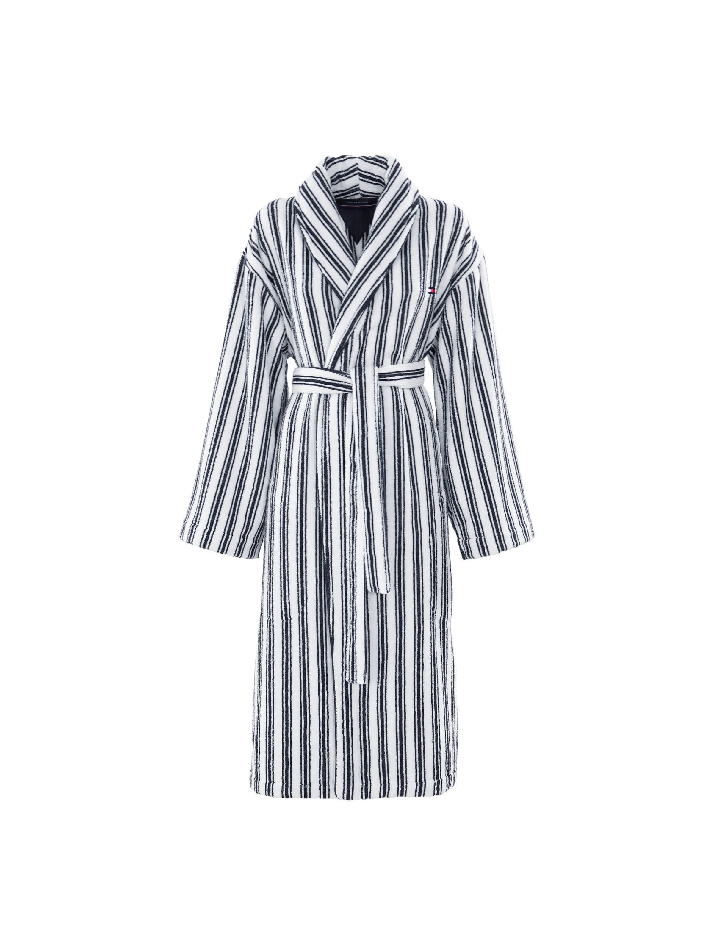 TOMMY HILFIGER Bademantel 'GENTLEMAN' Größe L - Gesamtlänge ca.120 cm in L in navy, Produktansicht