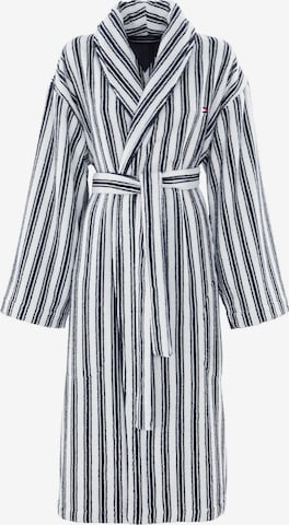 TOMMY HILFIGER Bademantel 'GENTLEMAN' Größe L - Gesamtlänge ca.120 cm in Blau: Vorderseite