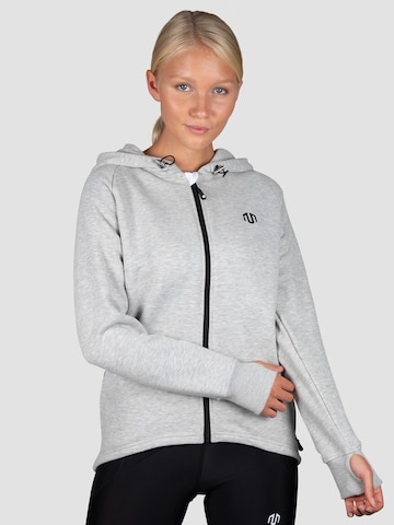 Veste de survêtement 'Comfy Performance' MOROTAI en gris : devant