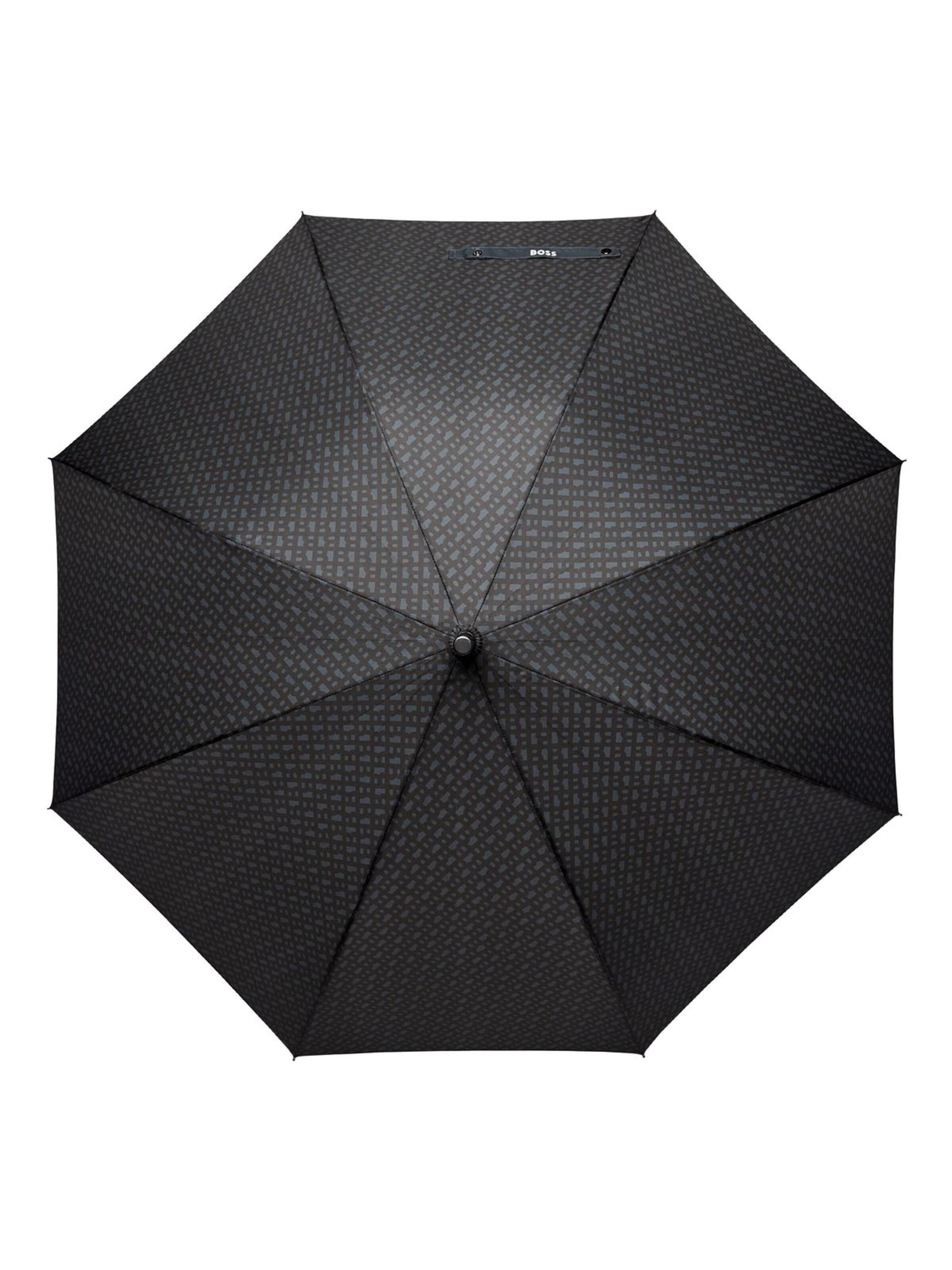 BOSS Umbrella 'Umbrella Monogramme' in Grey