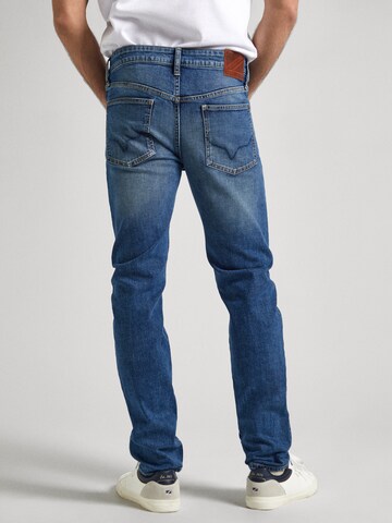 Coupe slim Jean Pepe Jeans en bleu