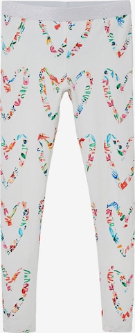 Desigual Skinny Leggings in Weiß: predná strana