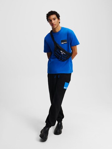 Tapered Pantaloni di KARL LAGERFELD JEANS in nero