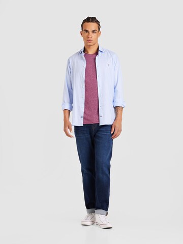 TOMMY HILFIGER Slim fit Button Up Shirt in Blue