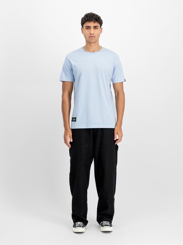 ALPHA INDUSTRIES Shirt in Blue