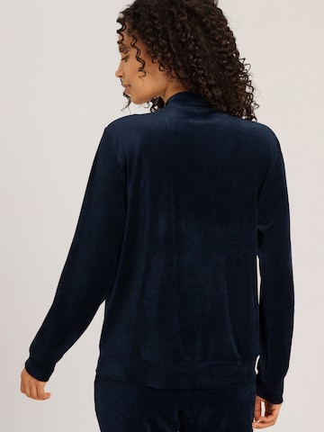 Hanro Zip-Up Hoodie ' Favourites ' in Blue