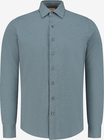 Shiwi Regular fit Overhemd 'Pablo' in Blauw: voorkant