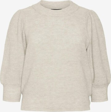 Vero Moda Curve Sweater 'Vigga' in White: front