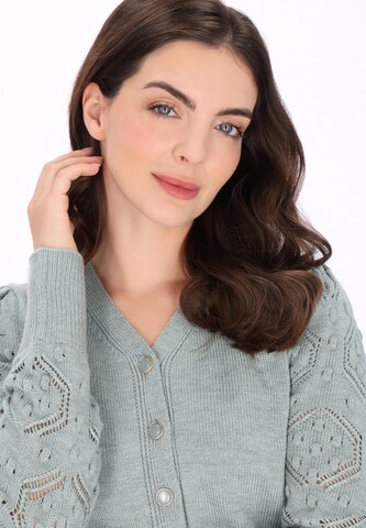 Usha - Casaco de malha em verde