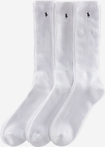 Polo Ralph Lauren Sokken in Wit: voorkant