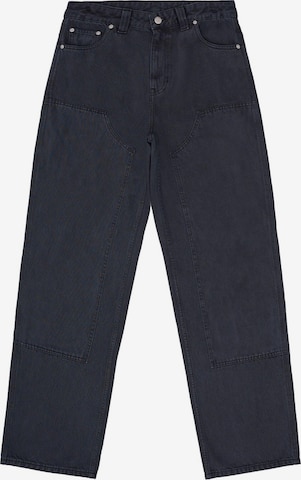 Dr. Denim Baggy Jeans 'Jena Double Knee' in Grijs: voorkant