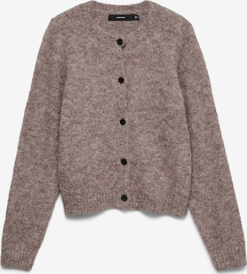 Vero Moda Curve Вязаная кофта 'VMCNOVAH' в Коричневый: спереди