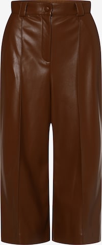 Loosefit Pantalon harem 'Telita' BOSS Orange en marron : devant