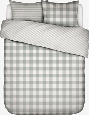ESSENZA Duvet Cover ' Chess ' in Green: front
