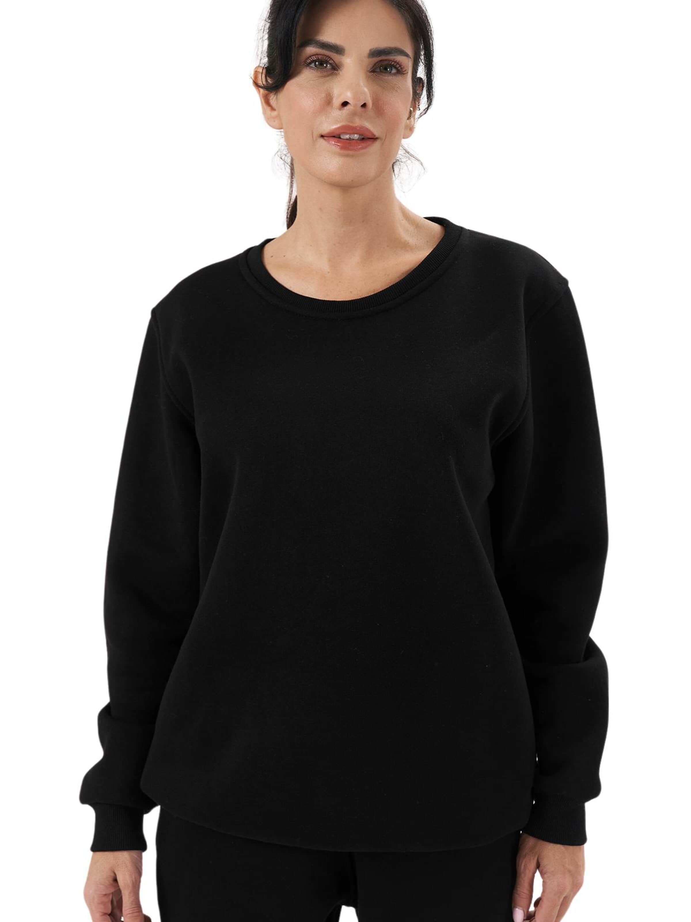 LOUIS LECLER Sweatshirt 'Avery' in Zwart