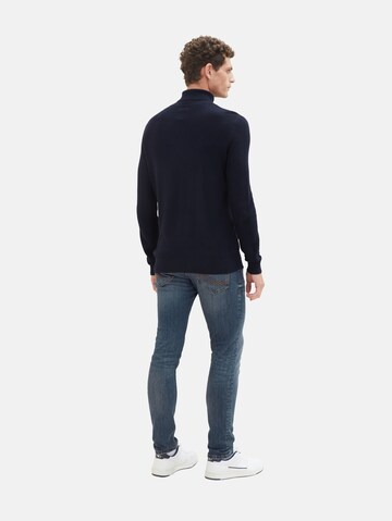 TOM TAILOR Slimfit Jeans i blå