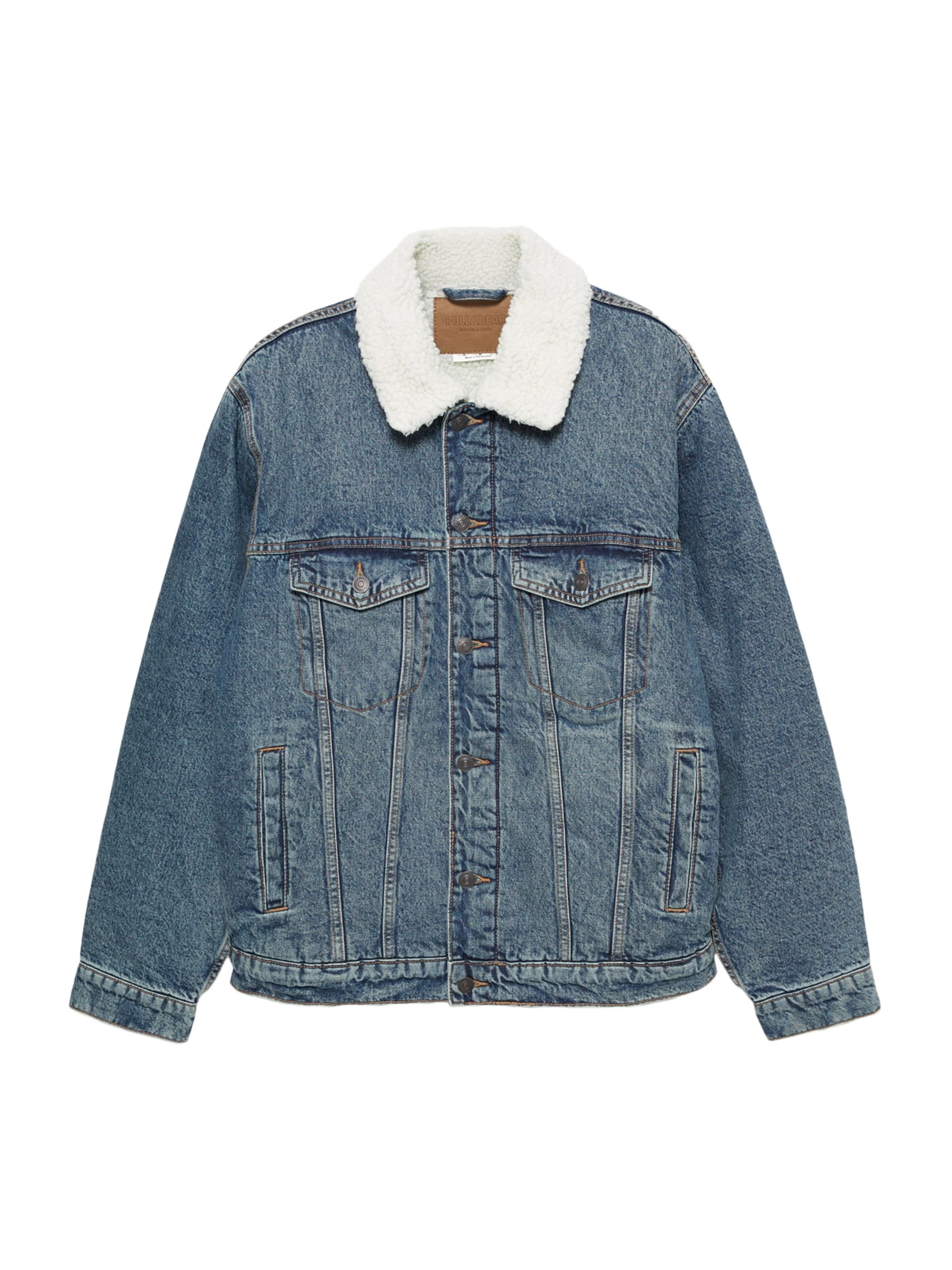 Pull&Bear Between-Season Jacket in Blue denim, Item view