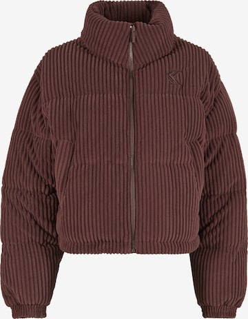Karl Kani Winterjacke in Braun: Vorderseite