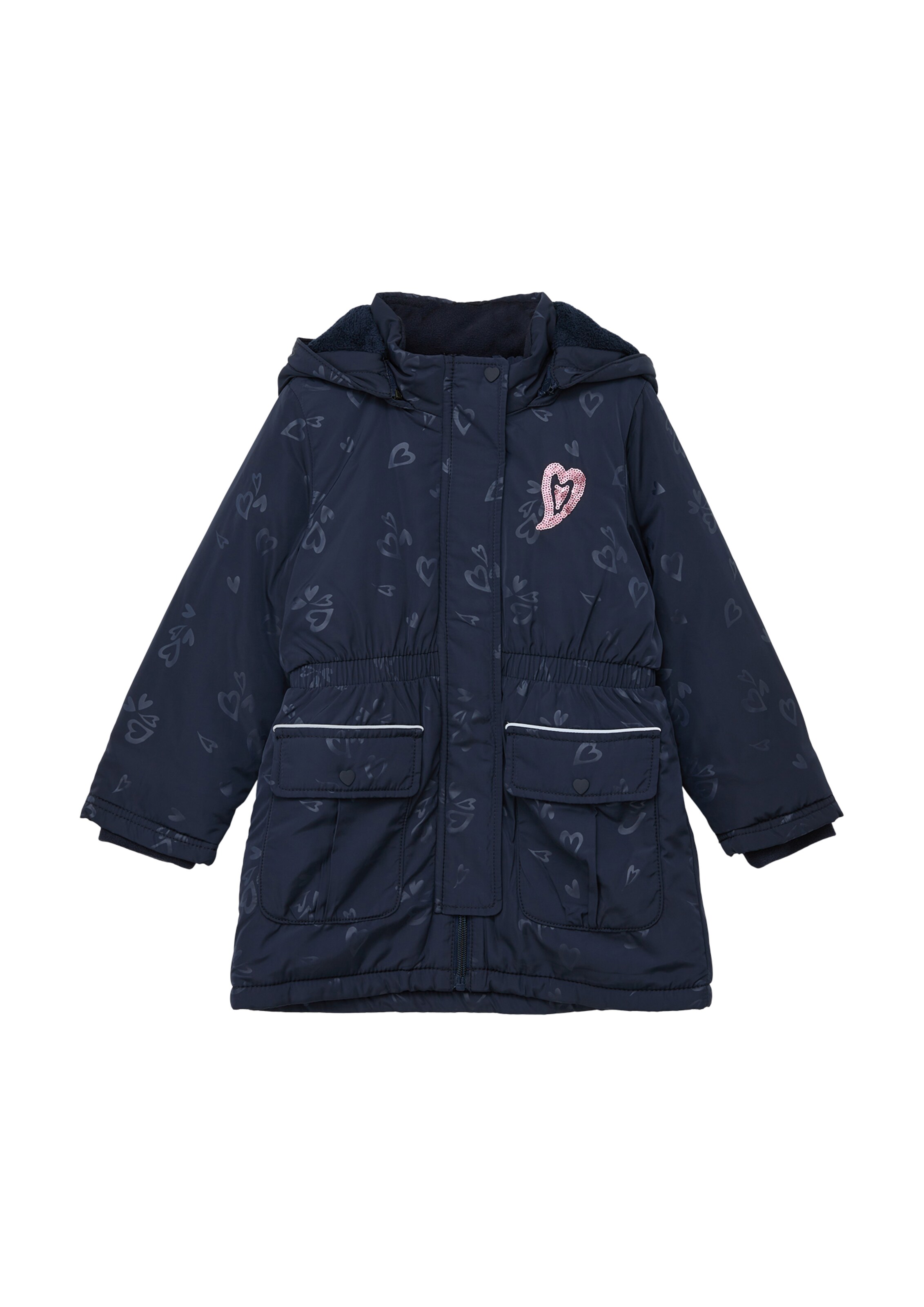 s.Oliver - Abrigo en azul: frente