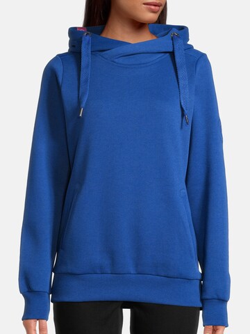 Sweat-shirt 'Sünn' salzhaut en bleu