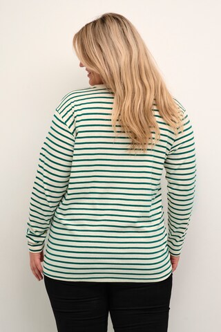 KAFFE CURVE Shirt 'winni' in Green