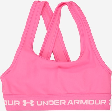 Bustier Sous-vêtements de sport UNDER ARMOUR en rose : devant