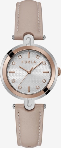 FURLA - Reloj analógico en rosa: frente
