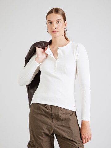 Tricou 'Dry Goods Waffle Henley' de la LEVI'S ® pe alb: față