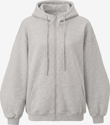 Sweat-shirt MYMO en gris : devant