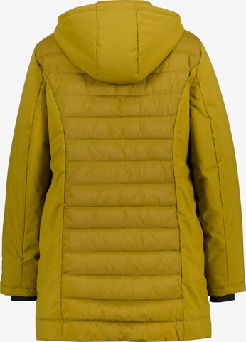 Ulla Popken Between-Season Jacket in Yellow