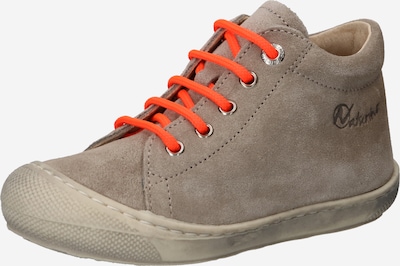 NATURINO Sapato de primeiros passos 'Mini' em cinzento / laranja, Vista do produto