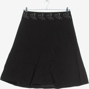 Blue Motion Skirt in XL in Black: front