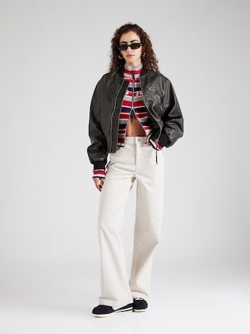 Wide leg Pantaloni 'ONLMADISON-LISY' de la ONLY pe gri