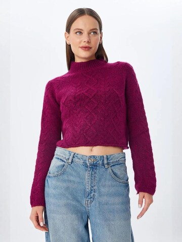 Pullover di MixRay in lilla