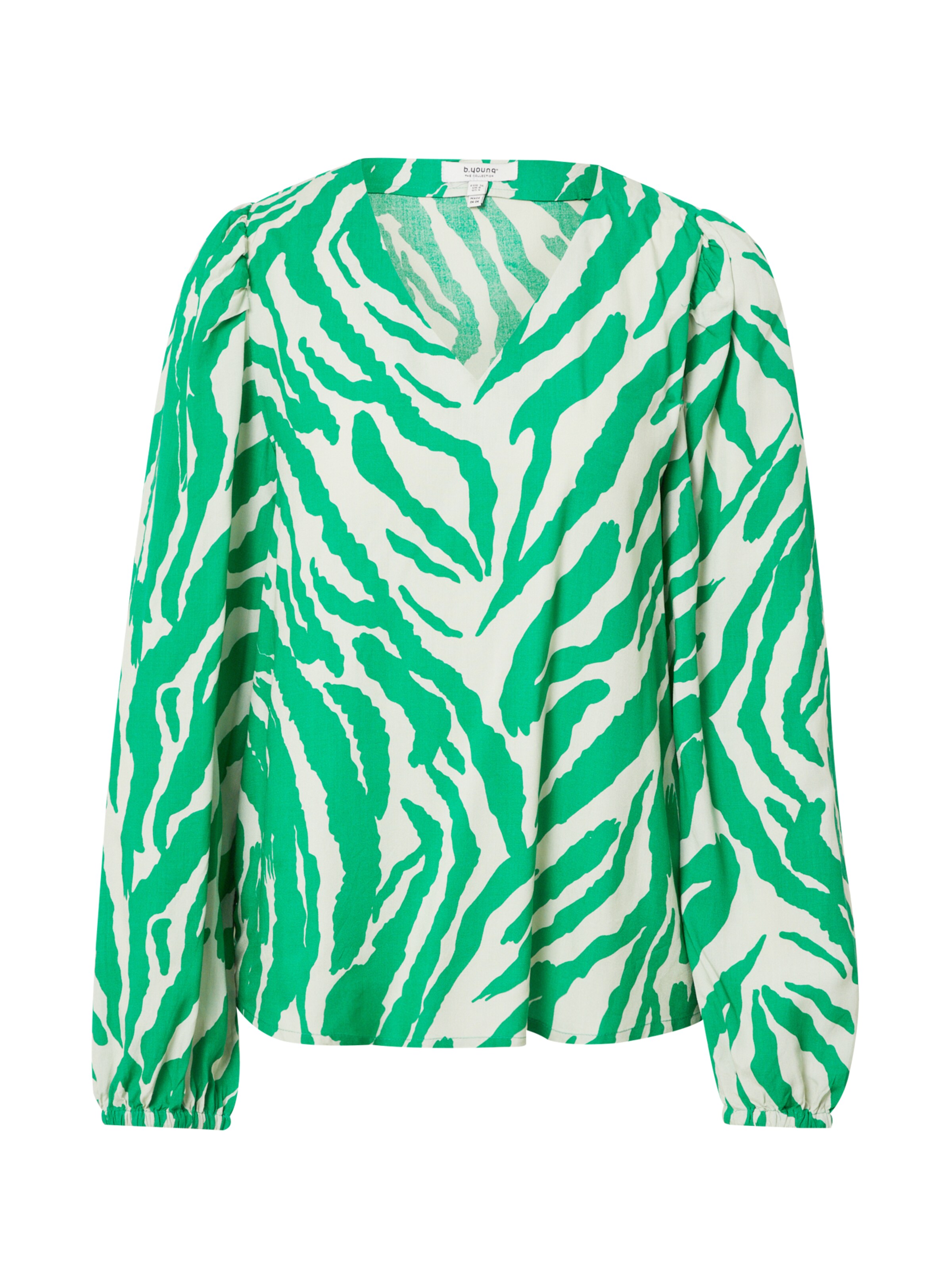 Frauen Große Größen b.young Bluse 'HASSI' in Grün - XJ31810 Frauen Große Größen b.young Bluse 'HASSI' in Grün - XJ31810