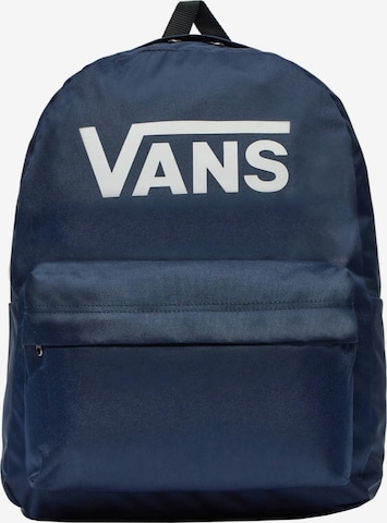 VANS Backpack 'Vans Old Skool Print Backpack' in Blue: front