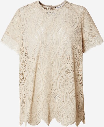 b.young Blouse 'FALACE' in Beige: voorkant