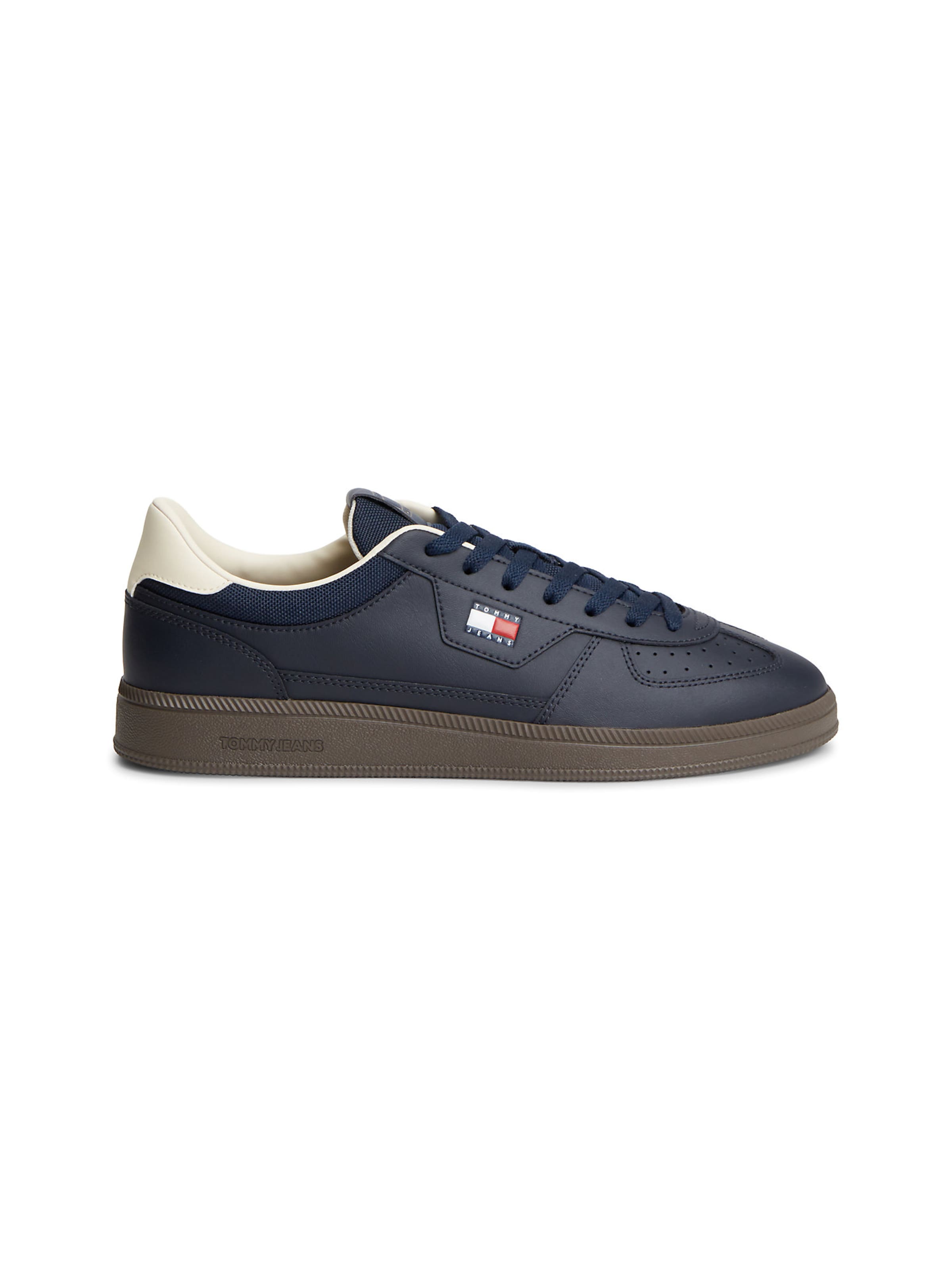 Tommy Jeans Ниски маратонки в синьо: отпред