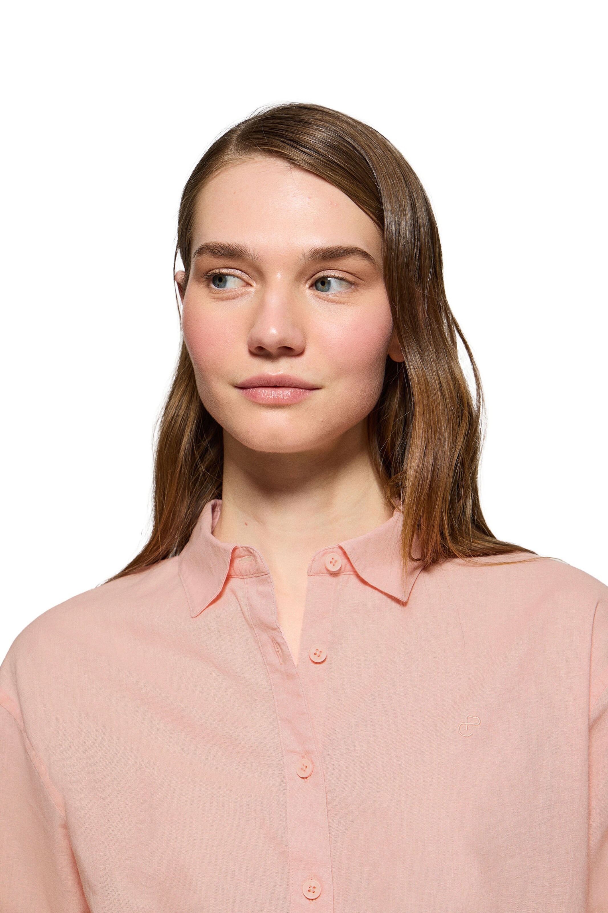 Polo Club Blouse in Orange