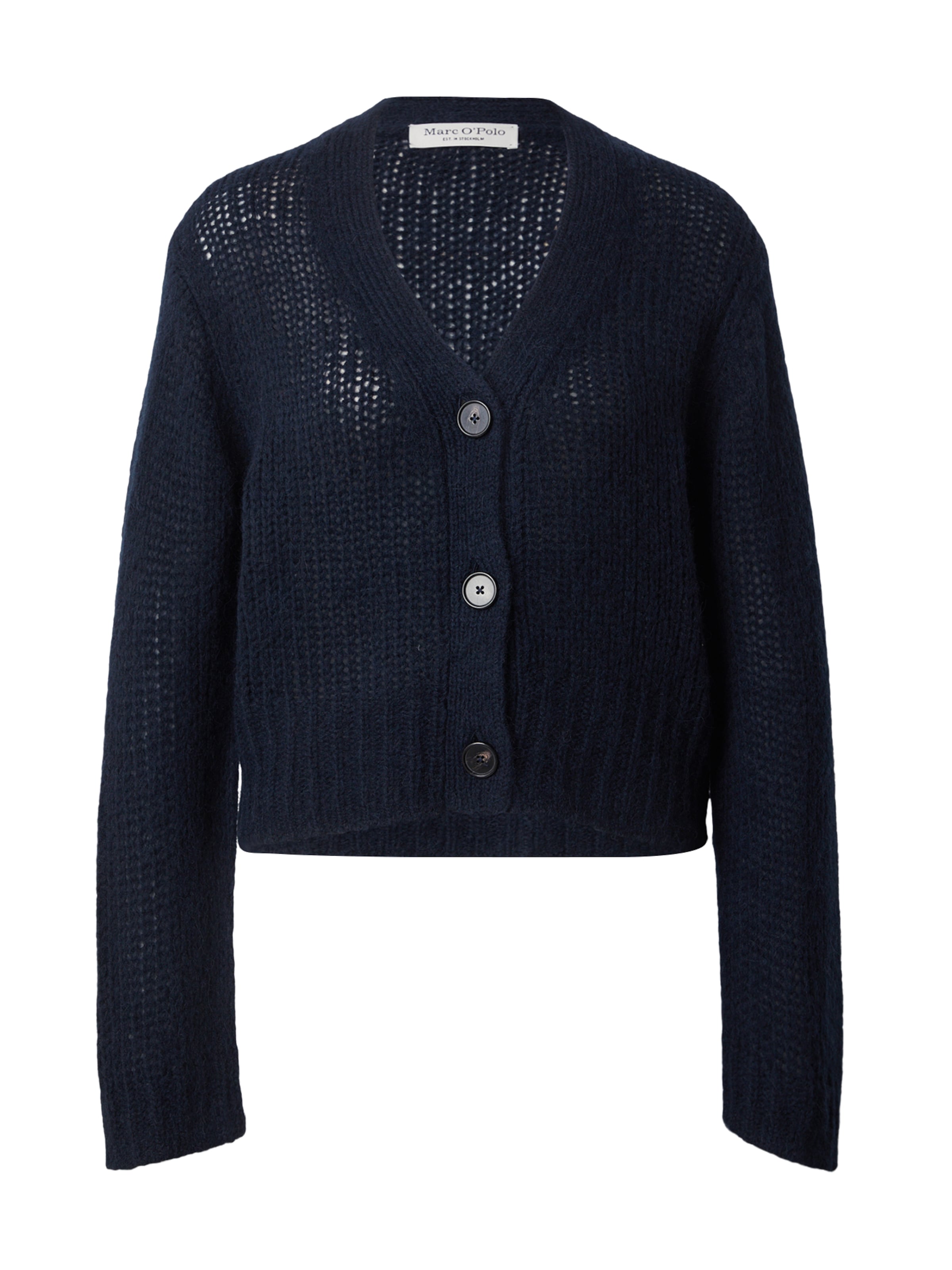 Marc O'Polo Strickjacke in Blau: Vorderseite