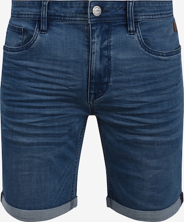 BLEND Slimfit Jeans-Shorts 'Bendigo' in Blau: predná strana