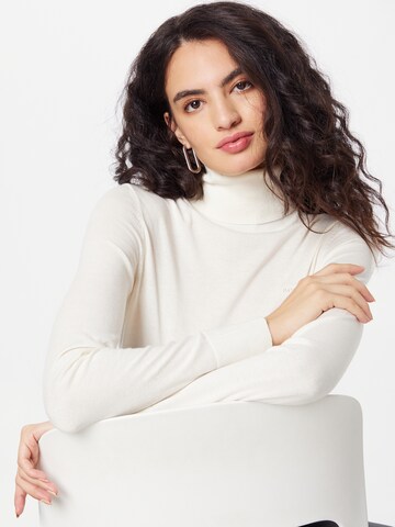 BOSS Pullover 'Fiddinan' in Weiß