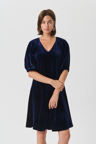 Part Two Jurk 'RuthyaPW' in Blauw: voorkant