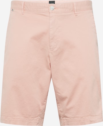 Pantalon chino BOSS Black en rose : devant