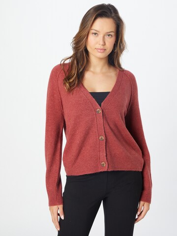 Cardigan ESPRIT en orange : devant