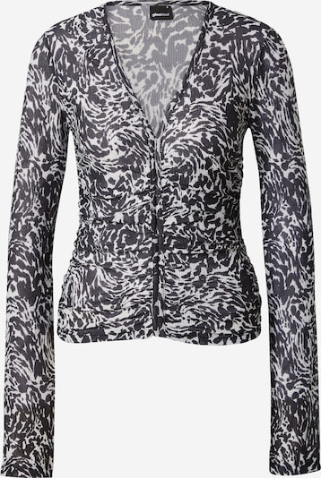 Gina Tricot Μπλουζάκι 'Lexie' σε μαύρο / λευκό, Άποψη προϊόντος